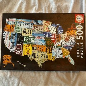 US Map - 500 Piece Puzzle